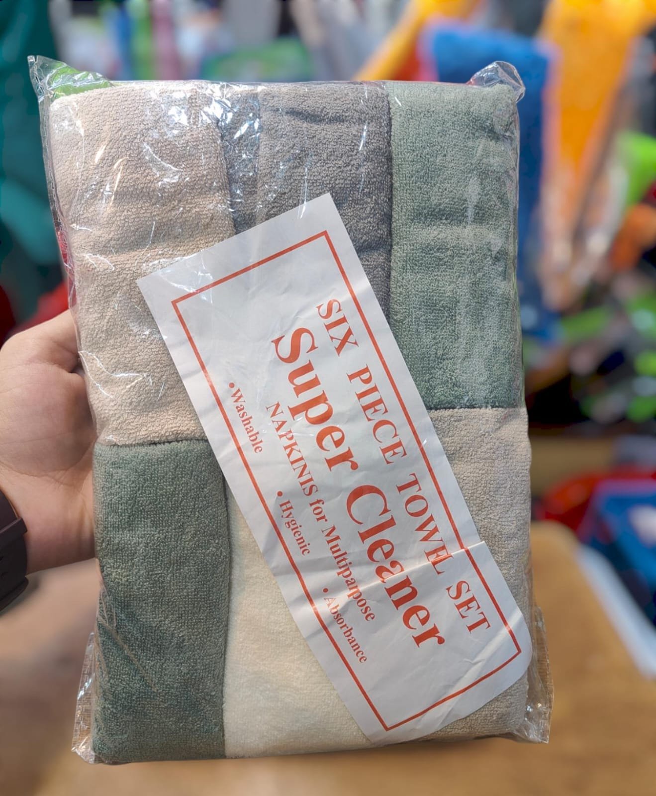 Pack of 6 Towel Set – Softsiesta