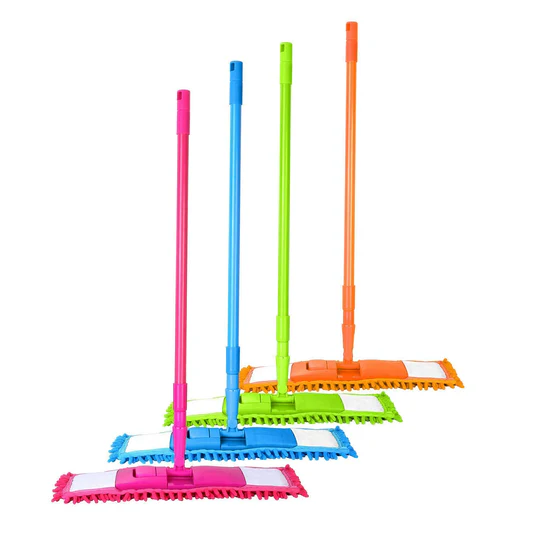Soft Microfiber Super-Absorbent Easy Flat Mop (Random Colors) - Image 5