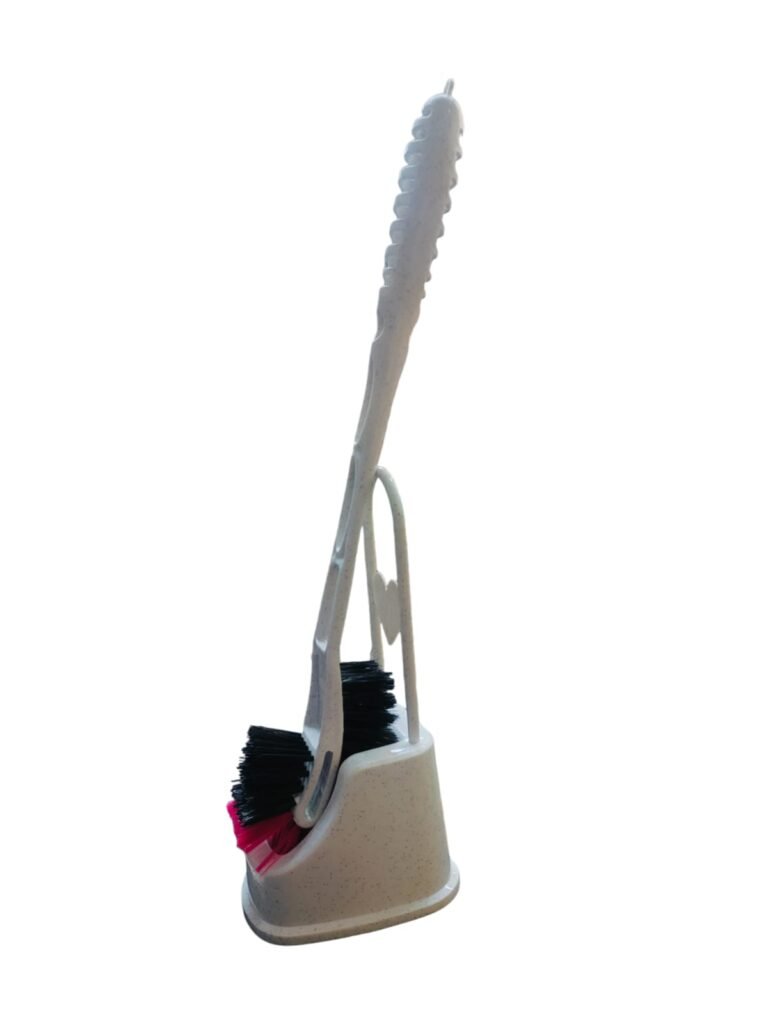 Toilet Cleaning Brush with Stand - Image 2