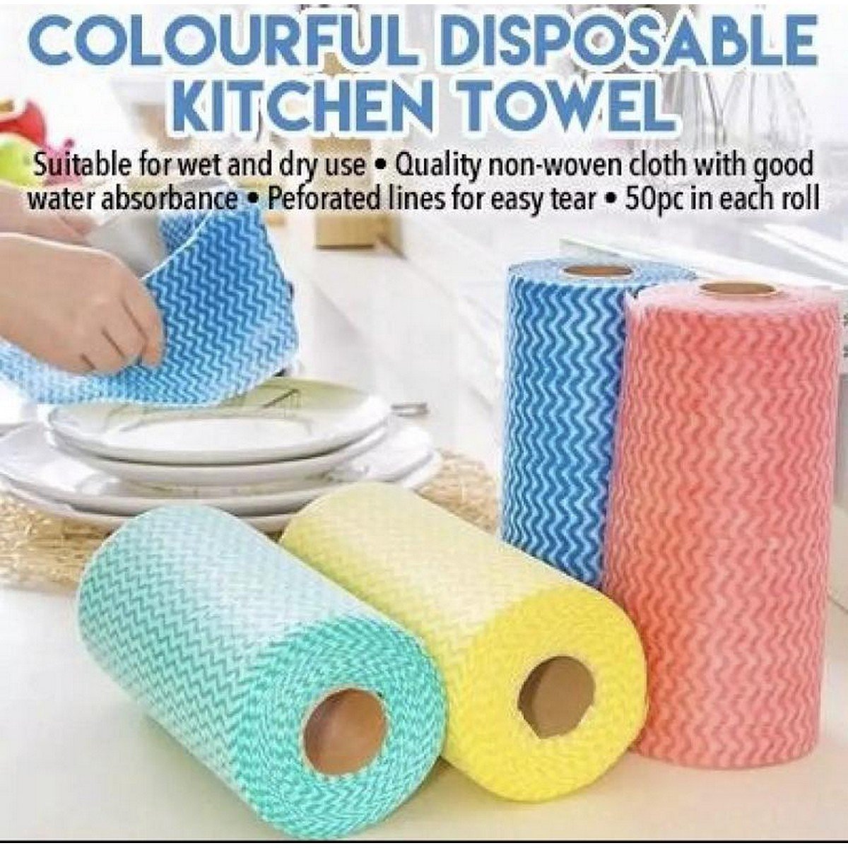 Kitchen Towel Roll Sheet